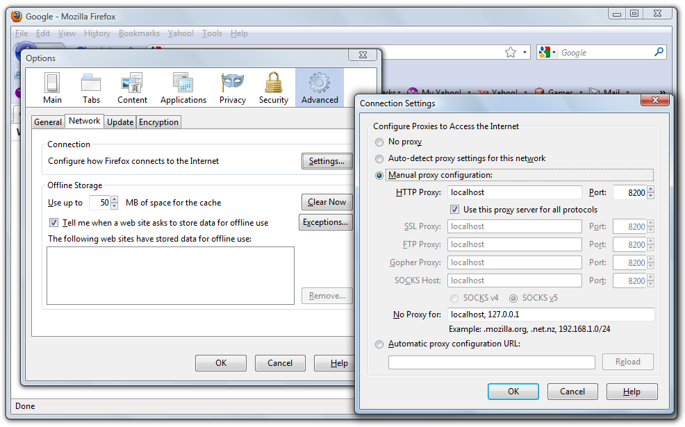 Use Proxy Servers with Internet Explorer - Browsers